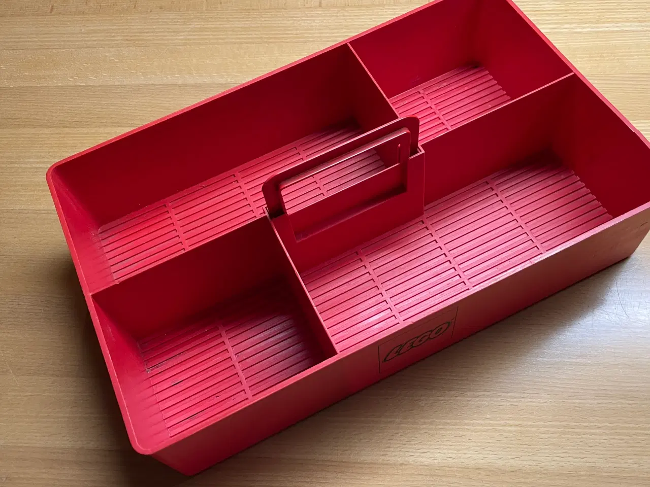 Billede 1 - LEGO, Gammel rød klodskasse