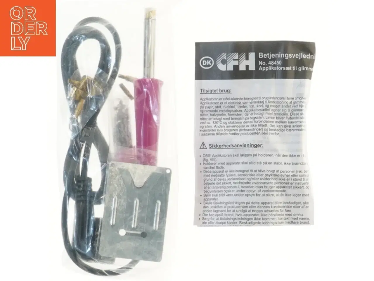 Billede 2 - Applikatorsæt til glimmersten fra Chf (str. 20 cm)