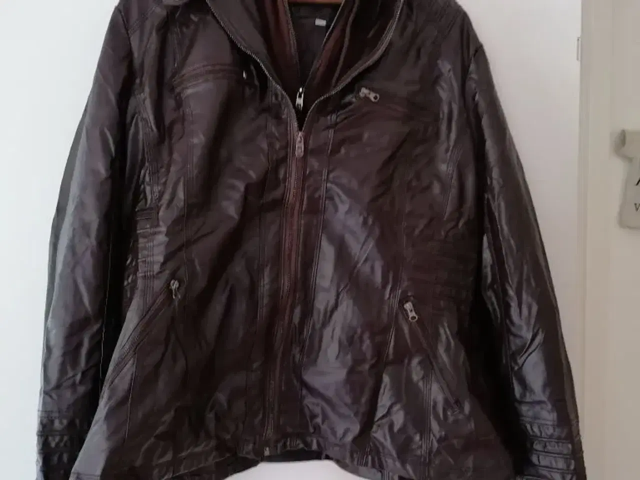 Billede 1 - PU læder jakke
