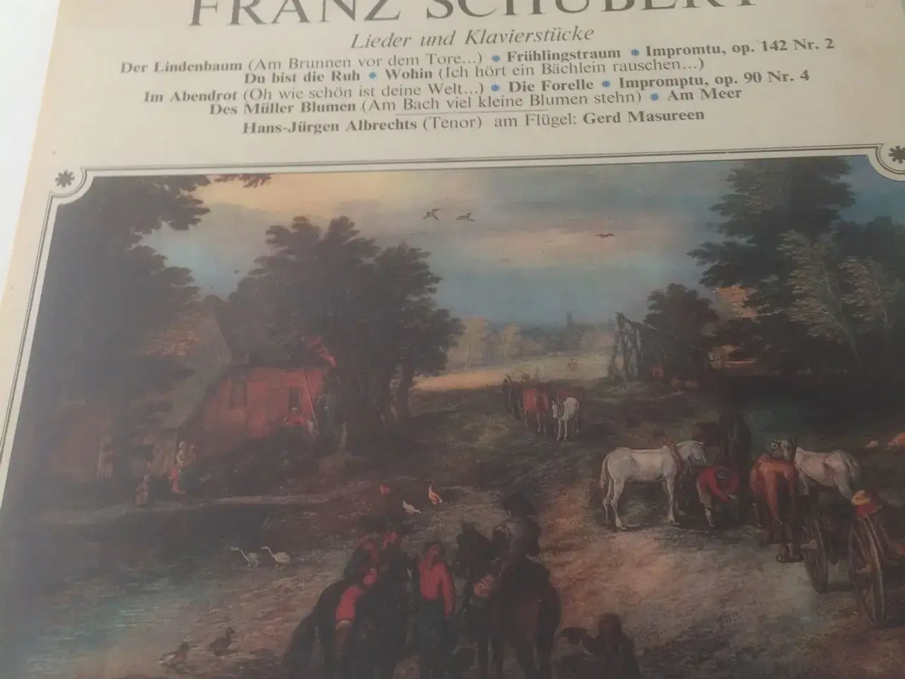 Billede 1 - LP Franz Schubert lieder und Klavierstuc