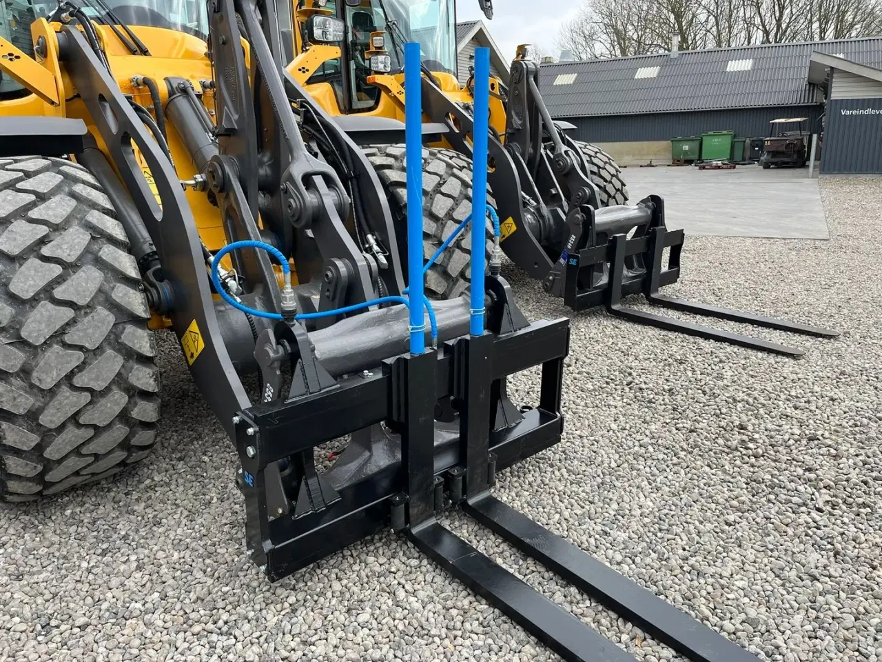 Billede 5 - Volvo Pallegafler Hydraulisk 5Tons pallegafler med Volvoskifte, hydraulisk gaffelflyt og 1,5m slæde