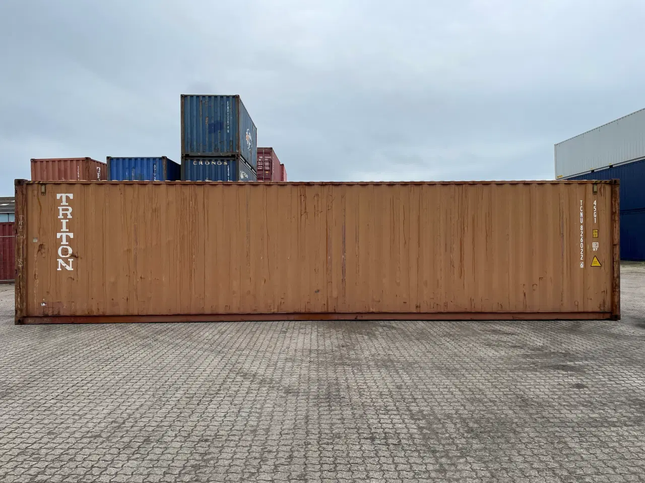 Billede 3 - 40 fods HC Container- ID: TCNU 826022-6