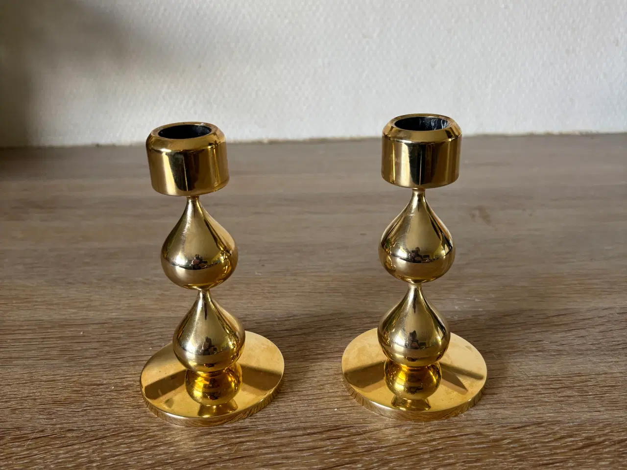 Billede 2 - Dråbelysestager i guld