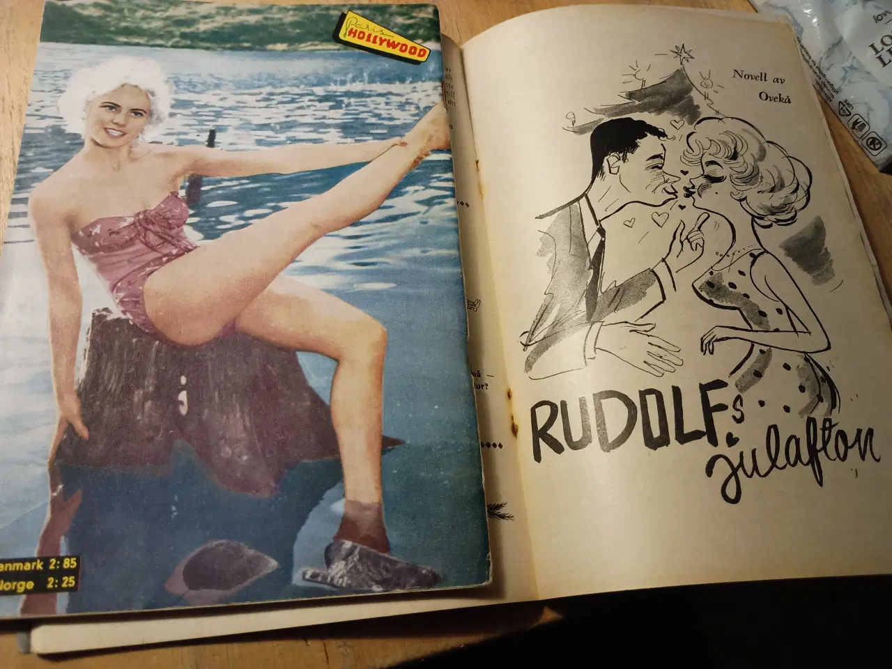 Billede 2 - Paris Hollywood, svensk vintage magasin fra 1962.