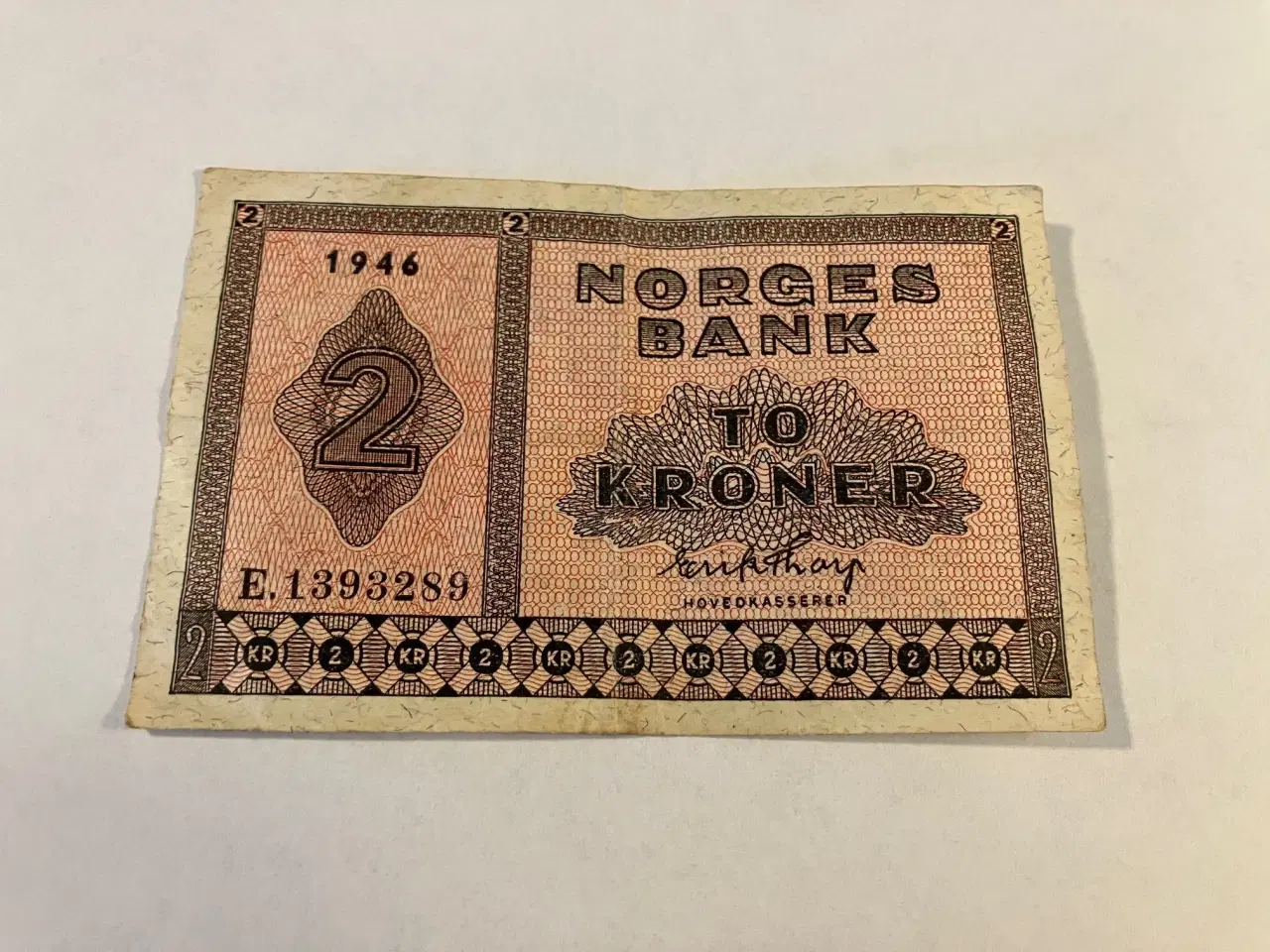 Billede 1 - 2 Kroner 1946 Norge