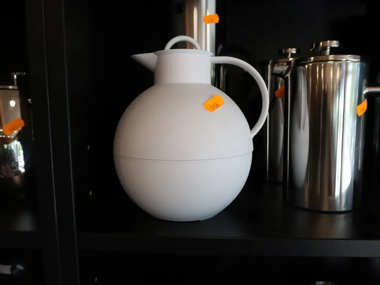 Billede 1 - Termokande ALFI kugle 1 ltr Frostet hvid