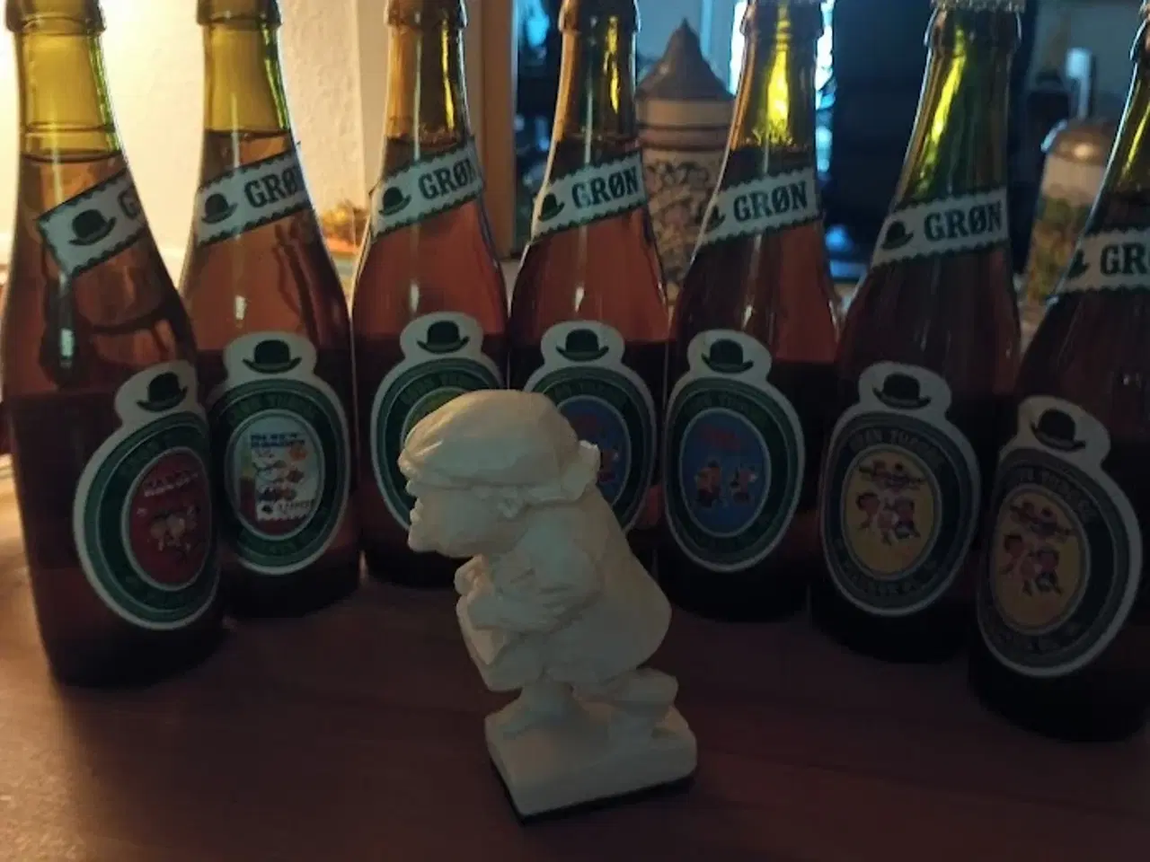 Billede 1 - Olsen Banden øl plus Keld figur