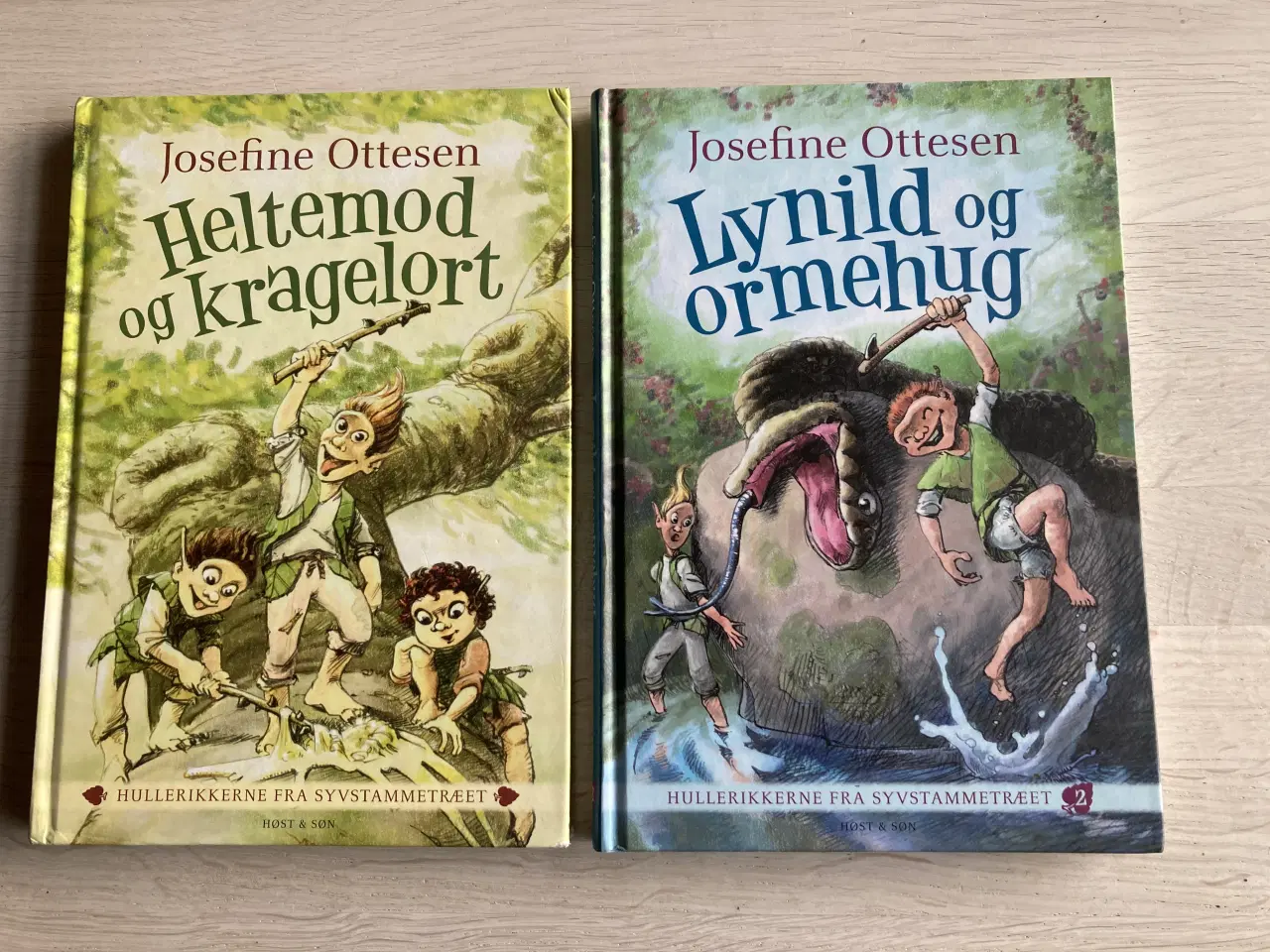 Billede 1 - "Heltemod og kragelort"+"Lynild og ormehug" ;-)