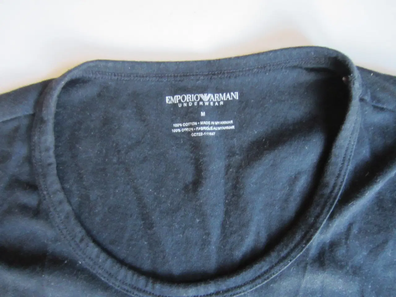 Billede 2 - EMPORIO ARMANI herre T-shirt med rund hals