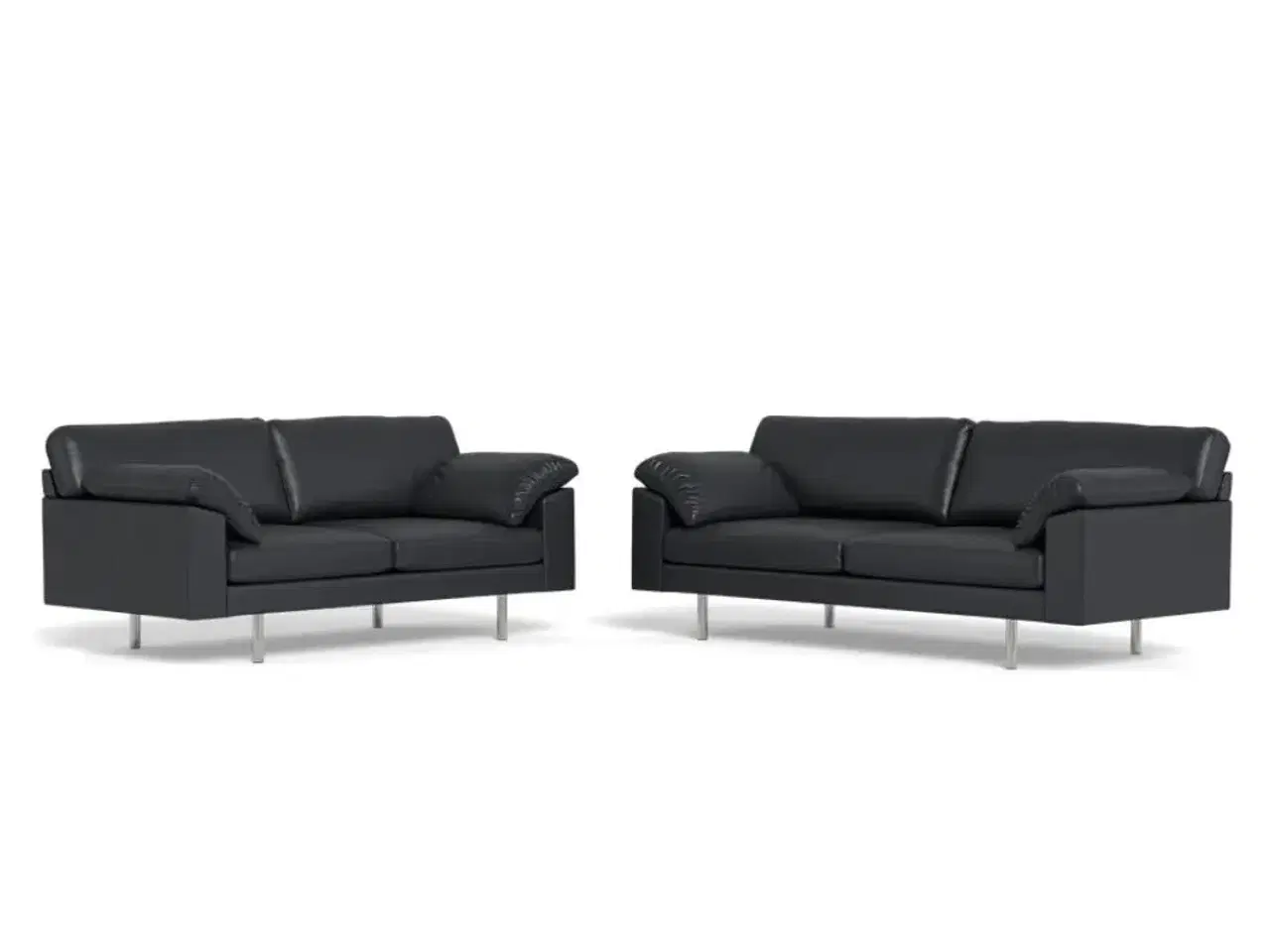 Billede 3 - 3 pers & 2.5 pers lædersofaer