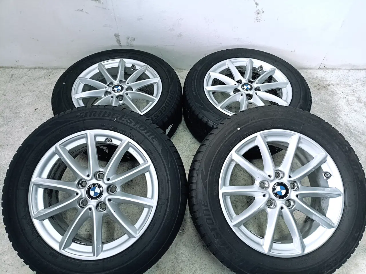 Billede 3 - 5x112 16" ET52 nav 66,6ø BMW vintersæt inkl.TPMS