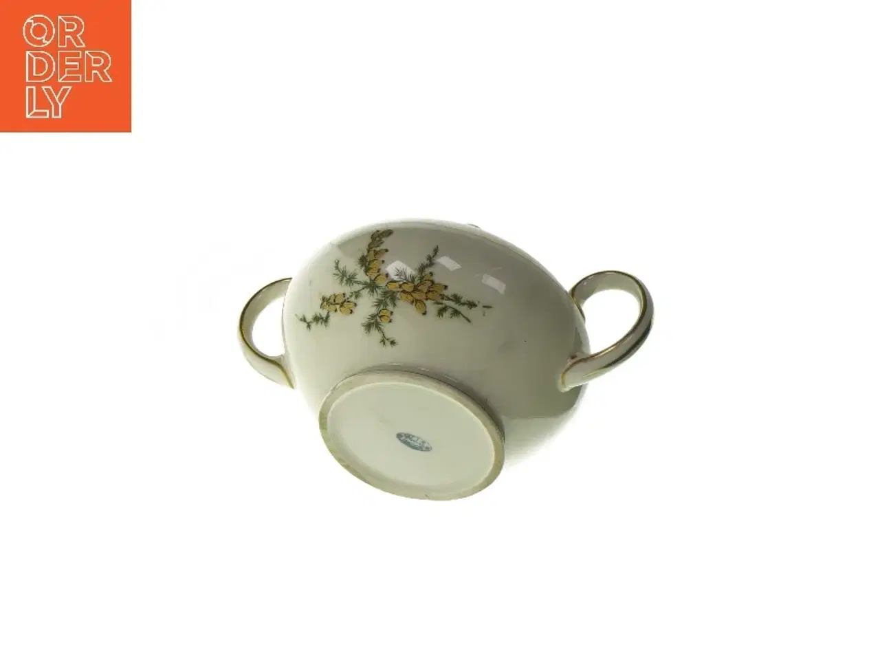 Billede 2 - Skål med låg fra W.J.S (str. HØ 11x11 cm)