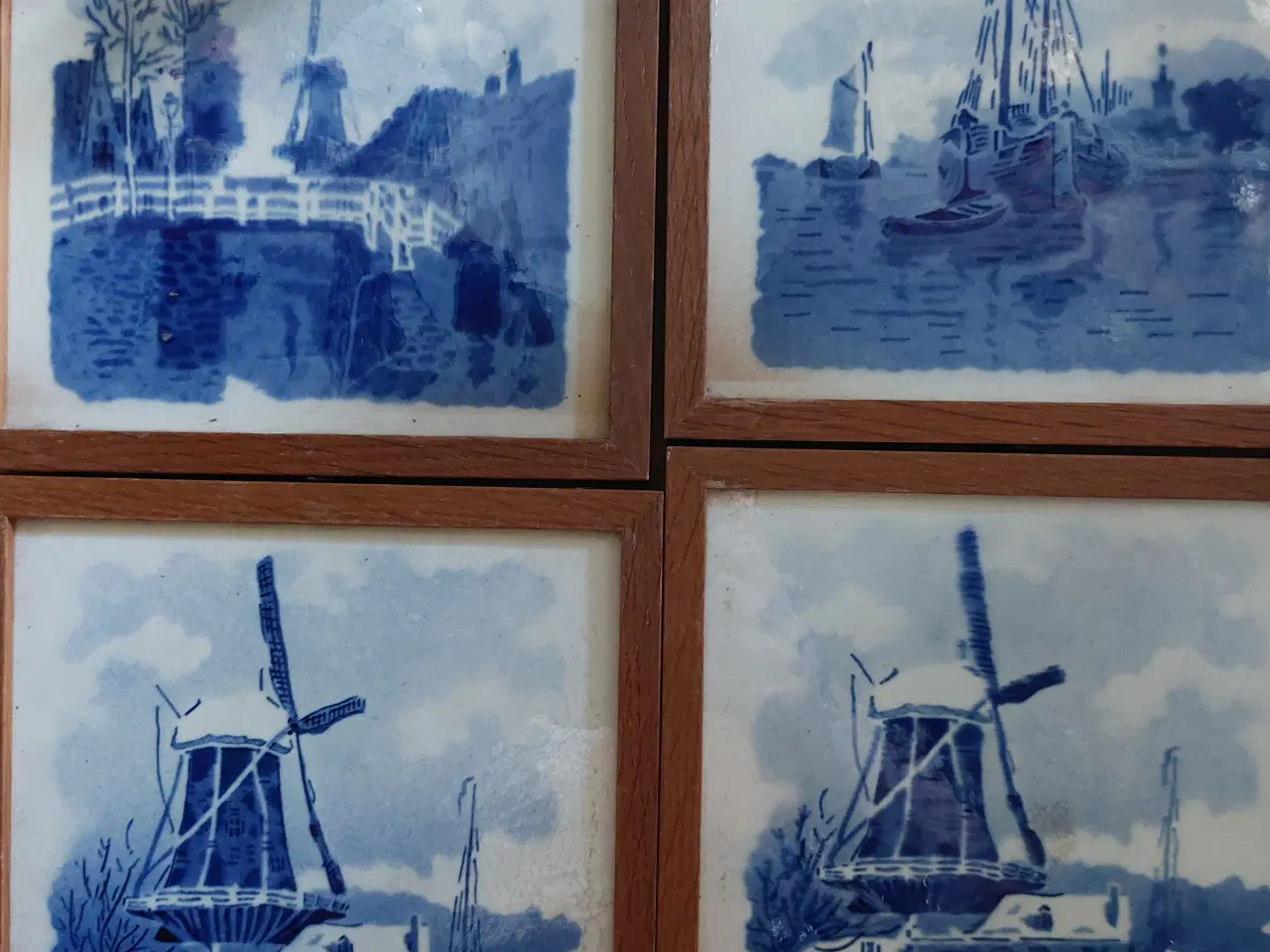 Billede 1 - Hollandske fliser delft Blue 