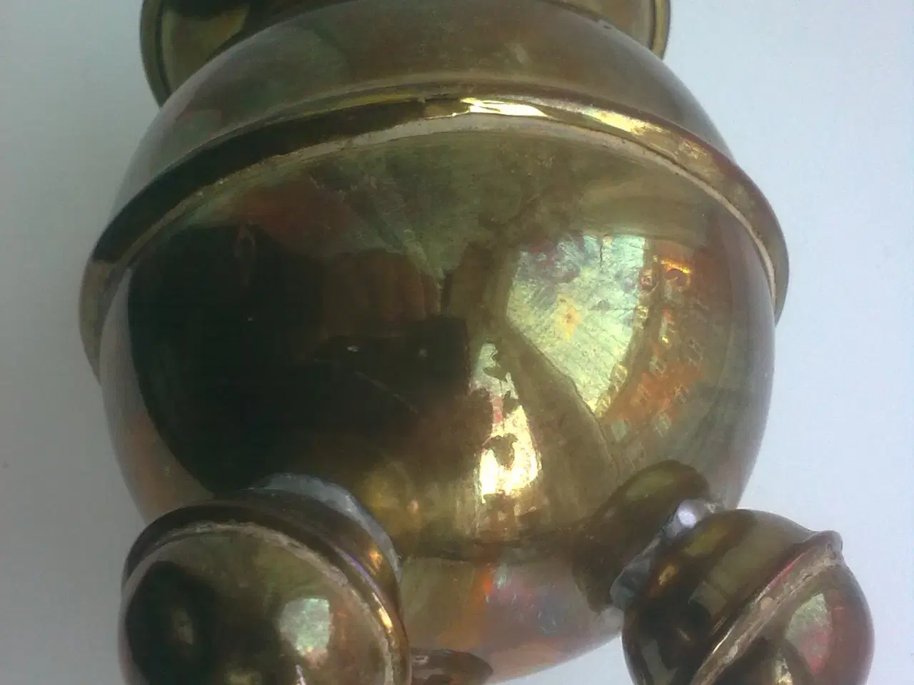 Billede 4 - Gammel bulet julestage i Messing eller NY design