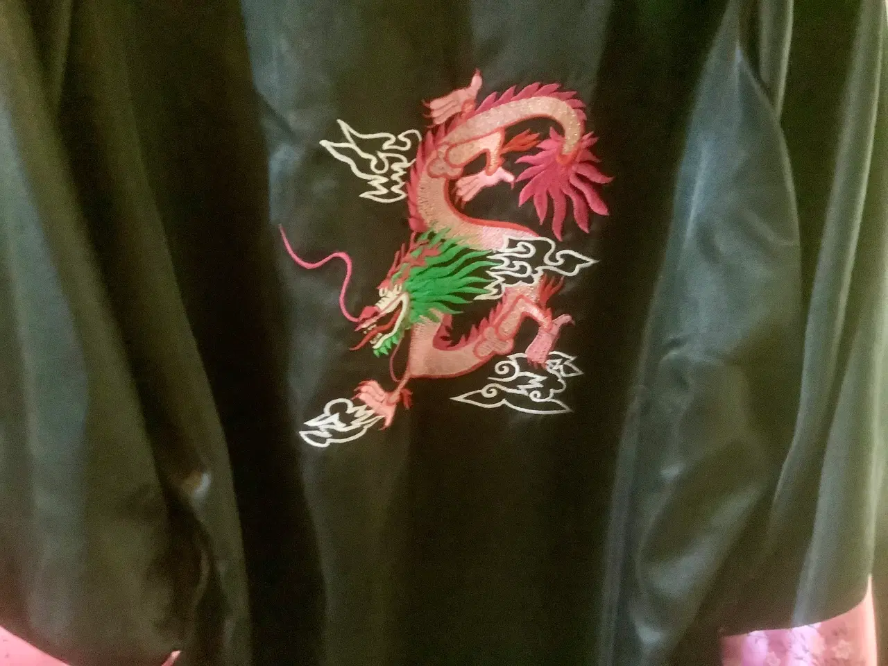 Billede 2 - Silke kimono aldrig brugt.