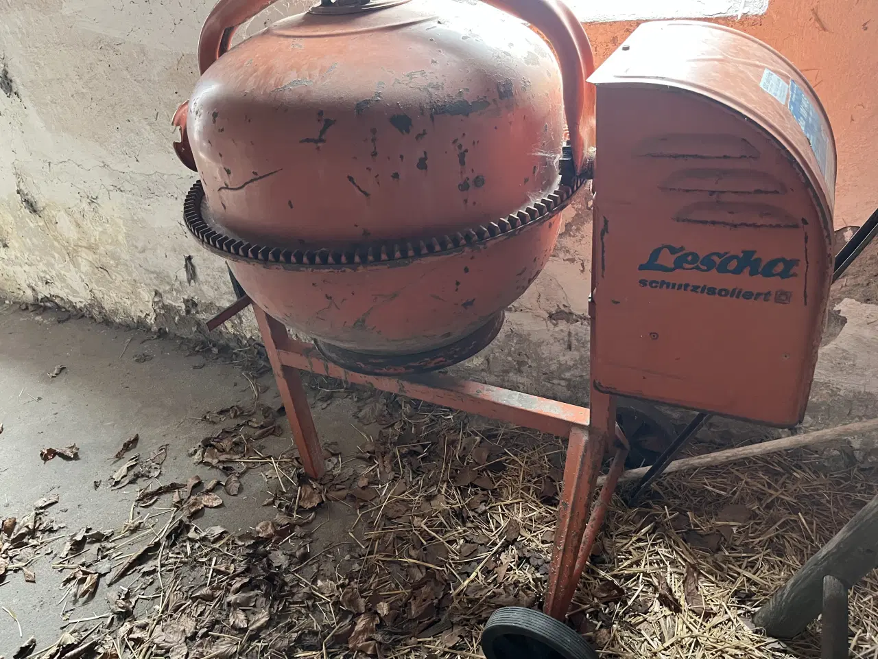 Billede 1 - Lescha betonblander 140 liter.  