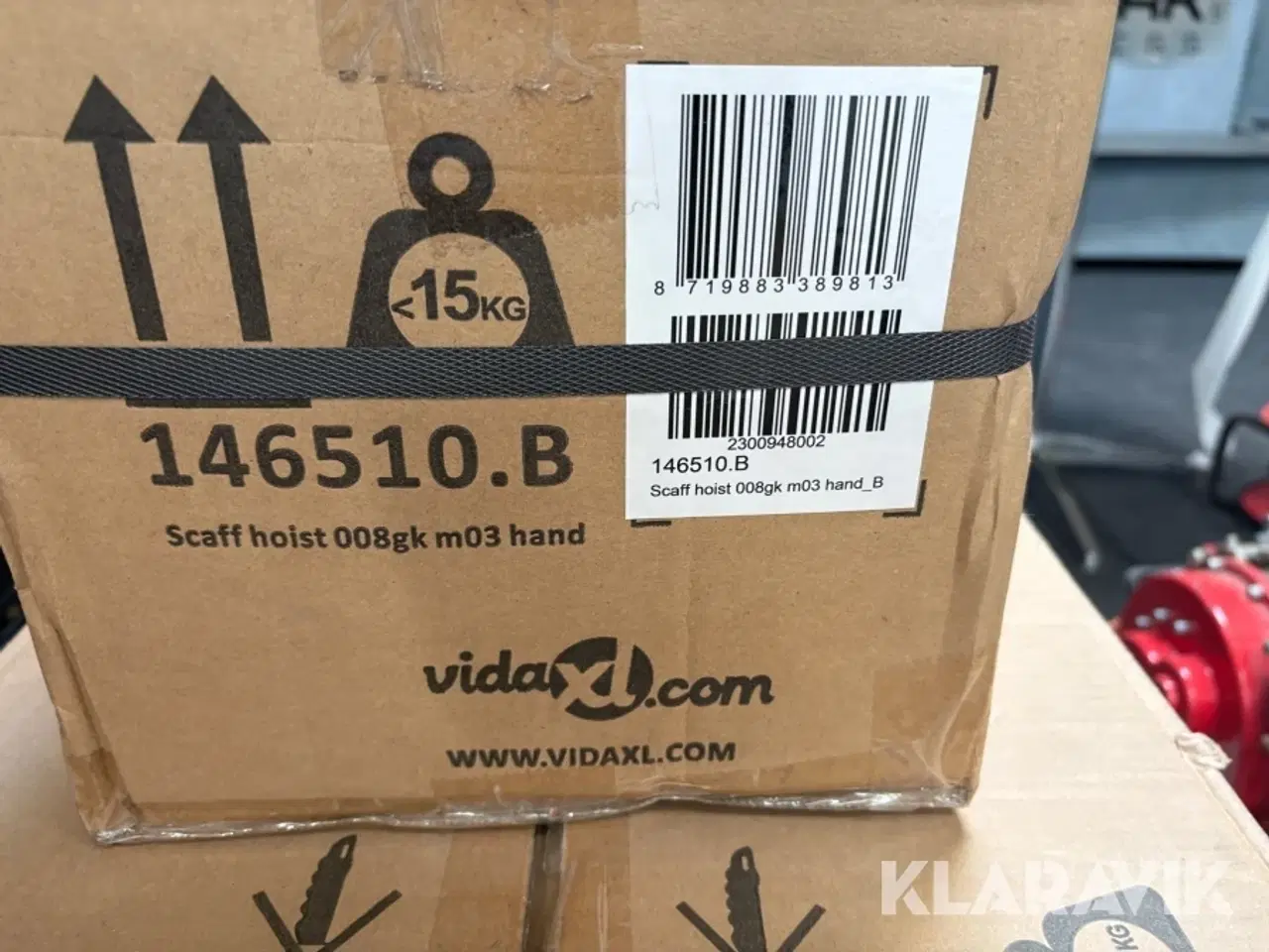 Billede 3 - Elektrisk hejs Haba Trading Electric hoist 1 styk med ekstra fjernbetjening