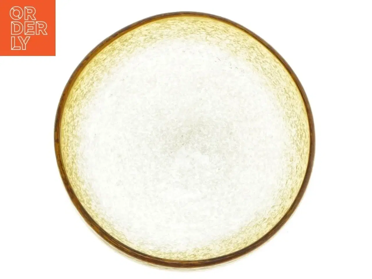 Billede 3 - Gul glasskål (str. 11 cm)