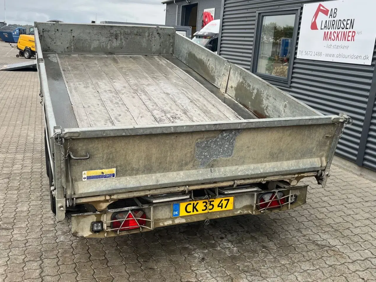 Billede 3 - Ifor Williams TT 3621 3500kg tiptrailer med 4tons alu slisker