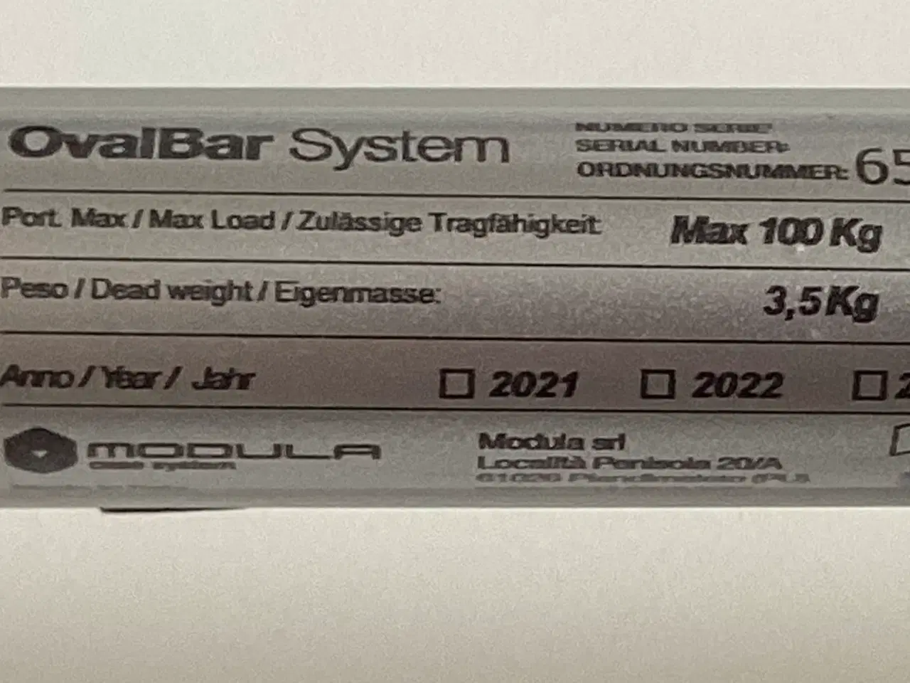 Billede 3 - Tagbøjler Modula Flash tagræling