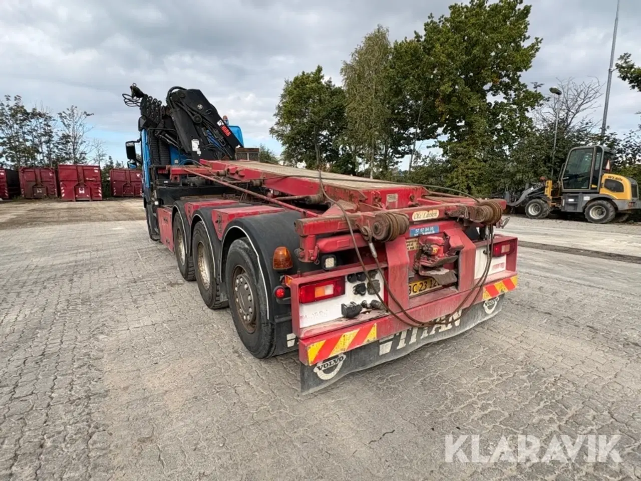 Billede 7 - Kranbil Volvo FM500 med wirehejs