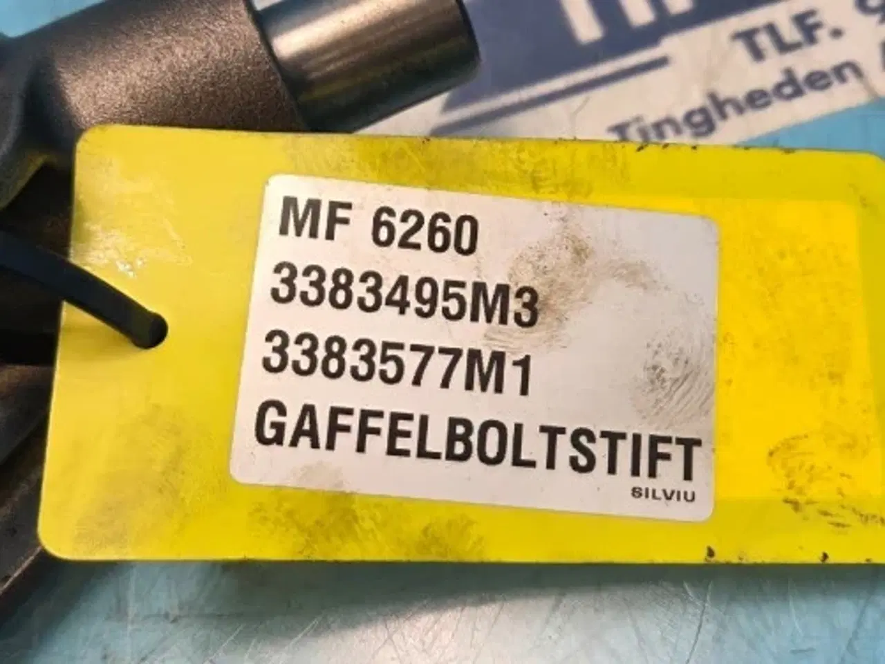 Billede 12 - Massey Ferguson 6260 Gaffelboltstift 3383495M3