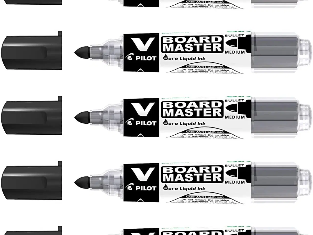 Billede 1 - PILOT whiteboardmarkere refill, streg 2,3 mm, sort, 5stk./ 1 pk.