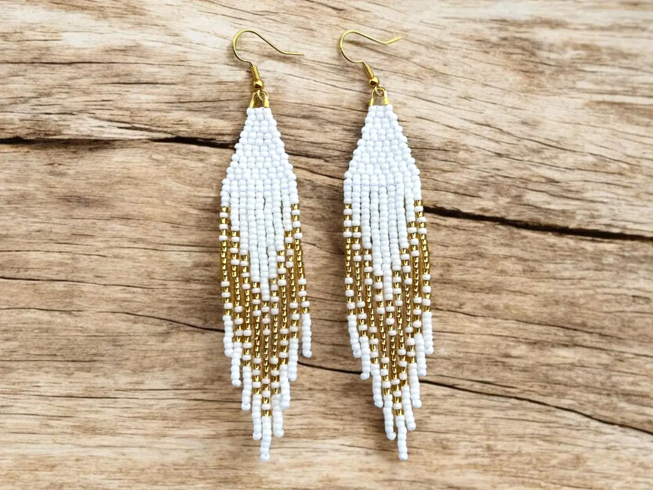 Billede 2 - Grønlandske øreringe, håndlavede 