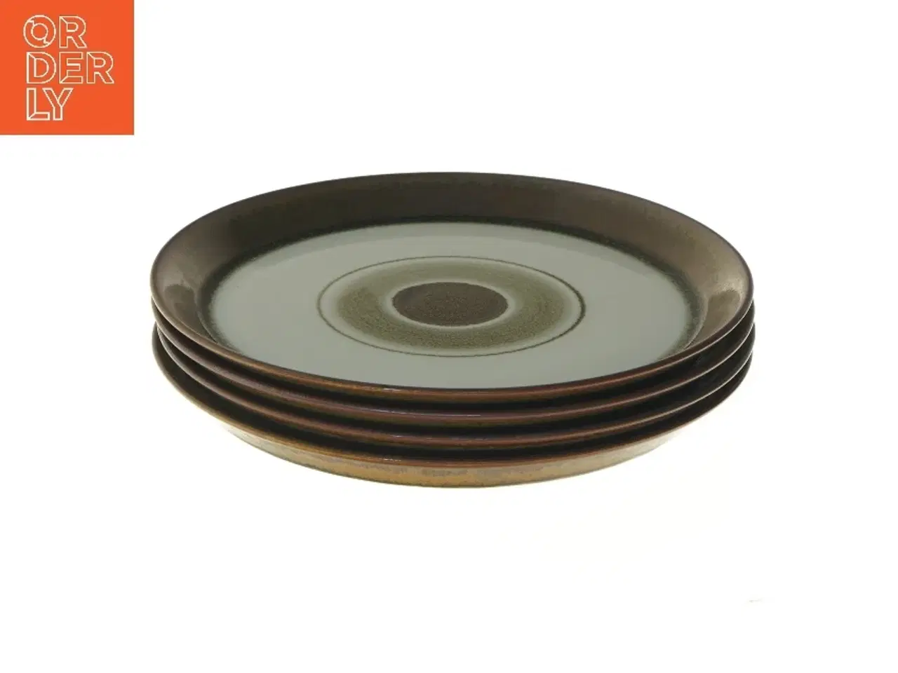 Billede 2 - Sæt af 4 tallerkener i keramik, ø 23,5 cm fra Desiree (str. 4 styk, ø 23,5 cm)