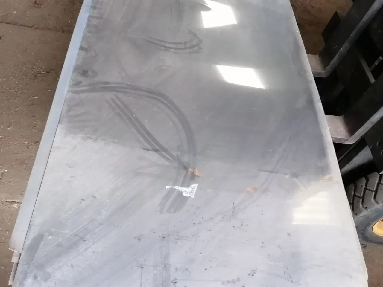 Billede 1 - Rustfri stålplade 