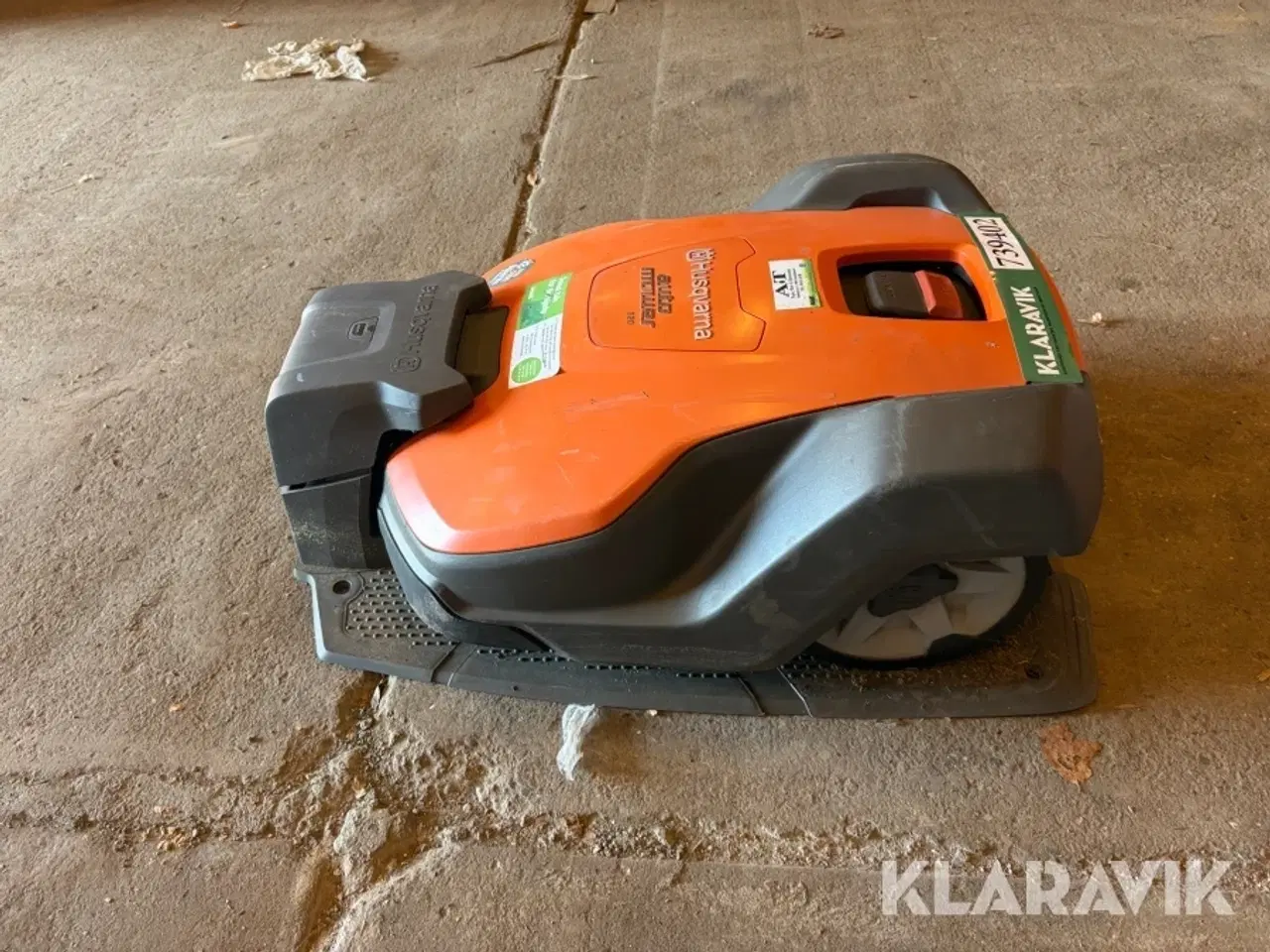 Billede 2 - Robot plæneklipper Husqvarna 520 med ladestation