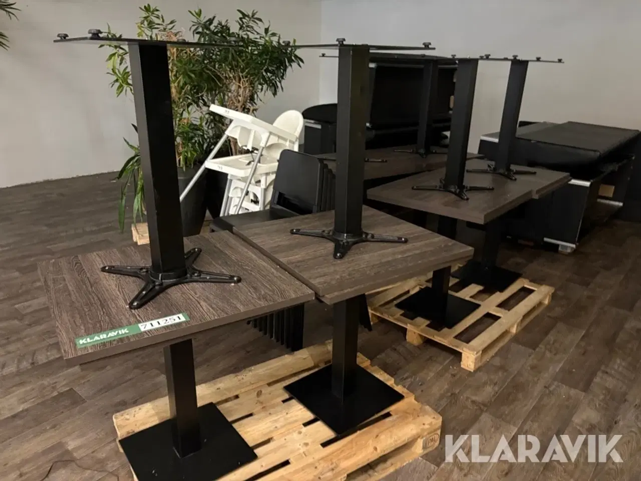 Billede 2 - Cafeborde og stole - 27 dele