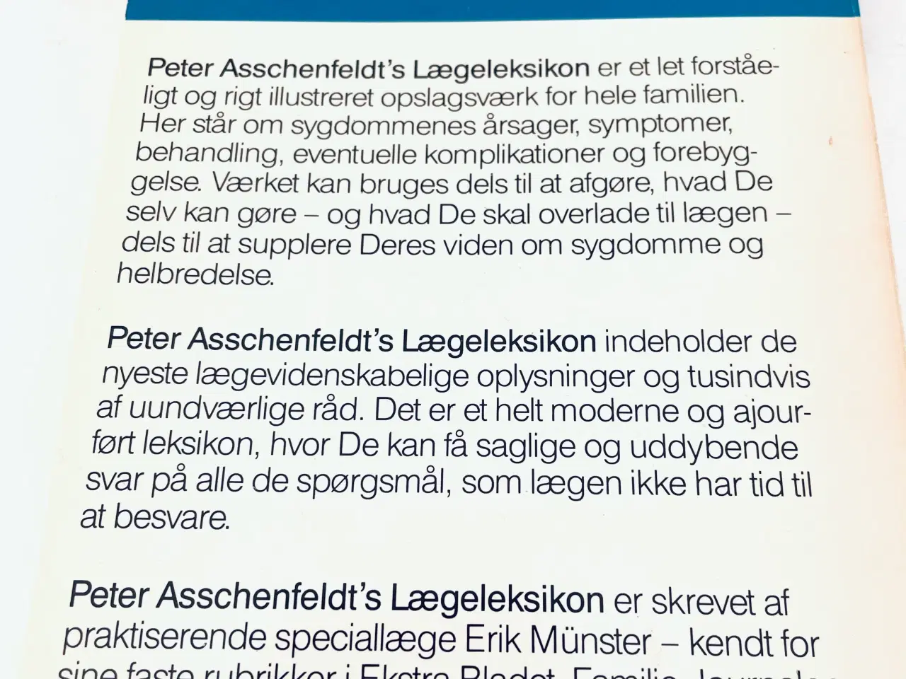 Billede 4 - Lægeleksikon Peter Asschenfeldt