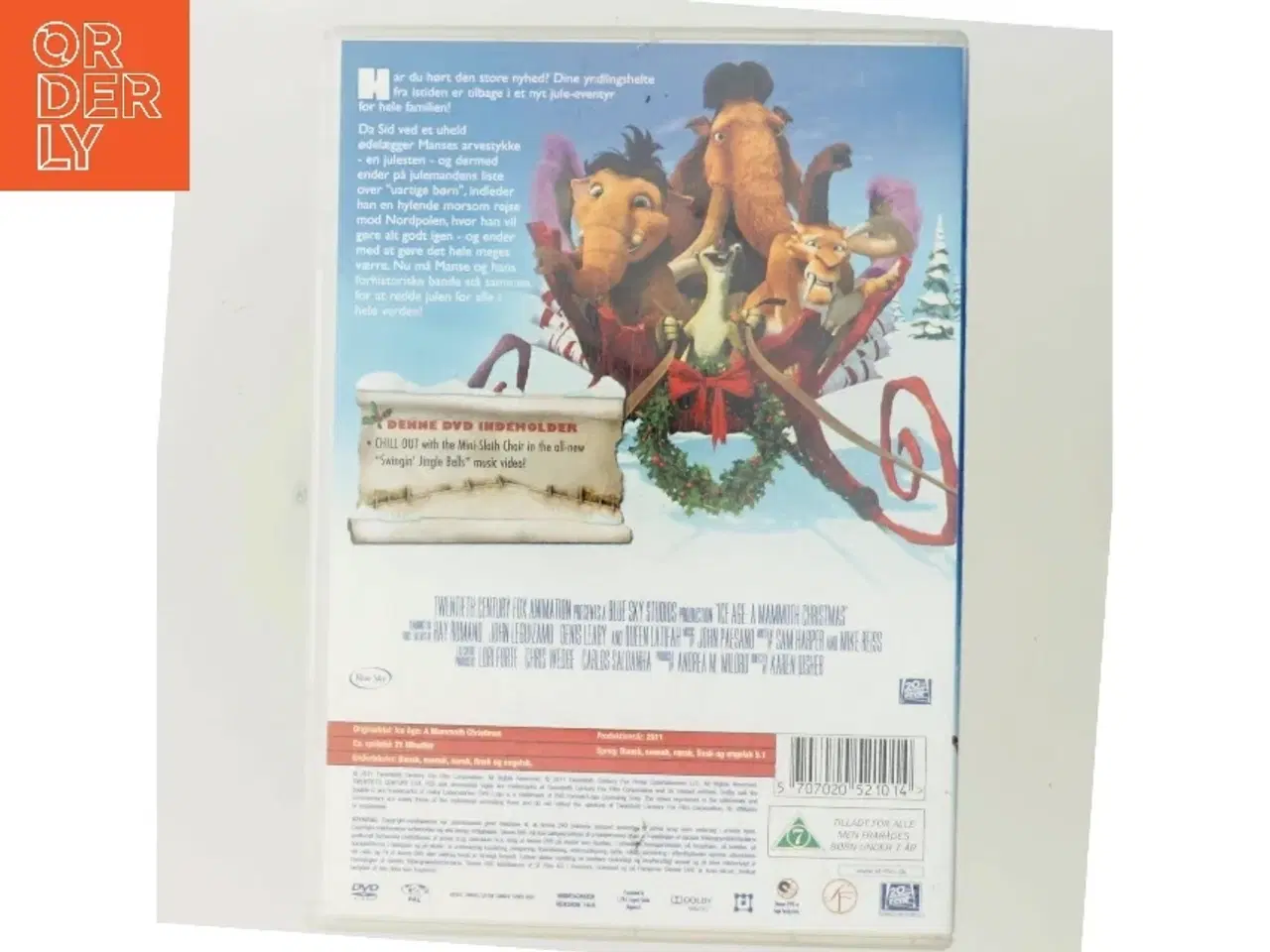 Billede 3 - Ice Age - en Mammutlig Jul [dvd] med Ray Romano (DVD)