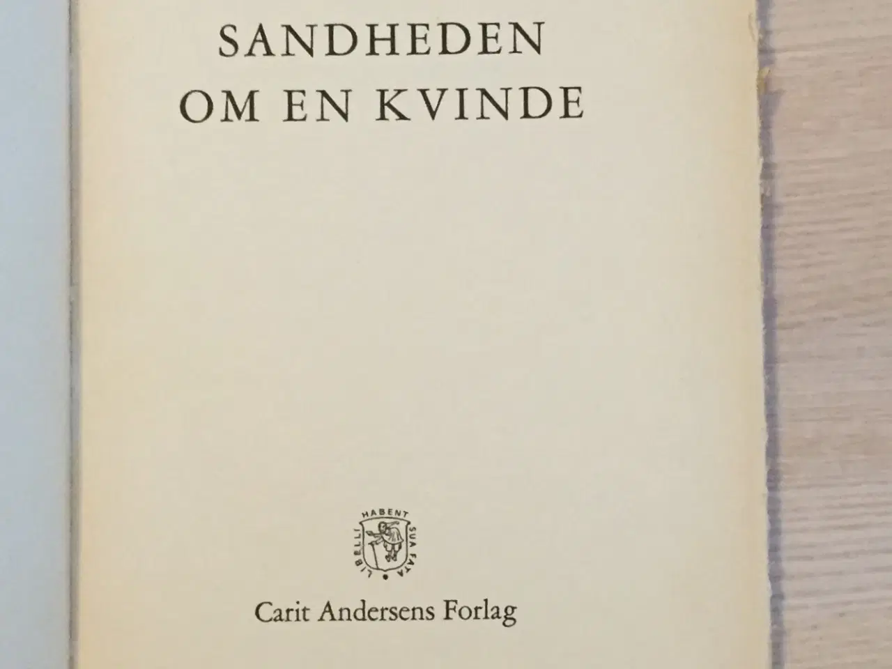 Billede 4 - Sandheden om en kvinde, Georges Simenon