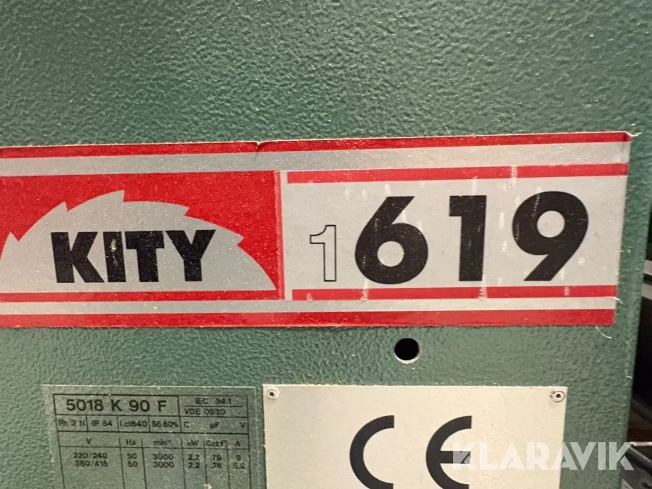 Billede 11 - Bord rundsav - komplet Kity 1619 med moderne elsikkerhed