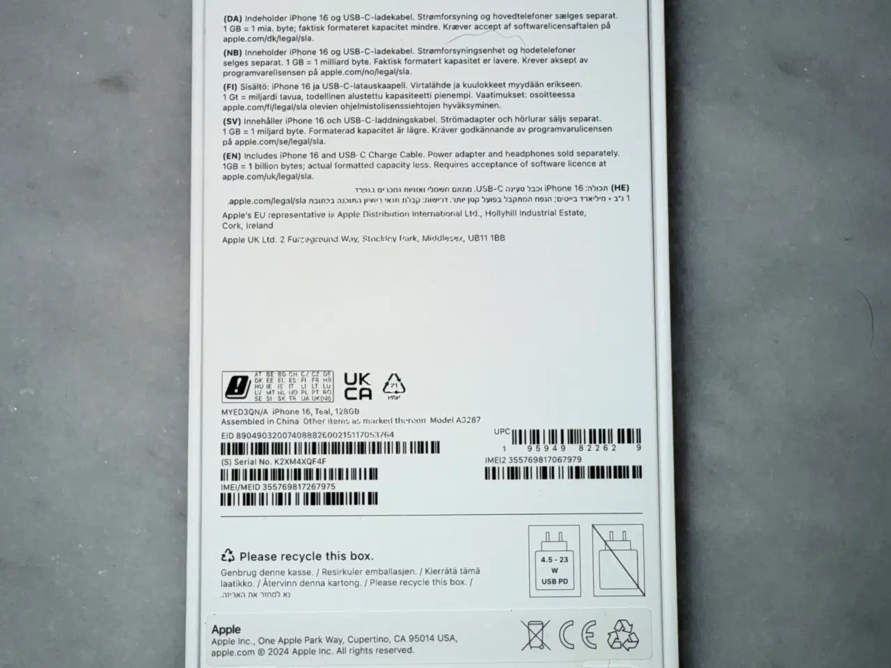 Billede 2 - iPhone 16 128GB 