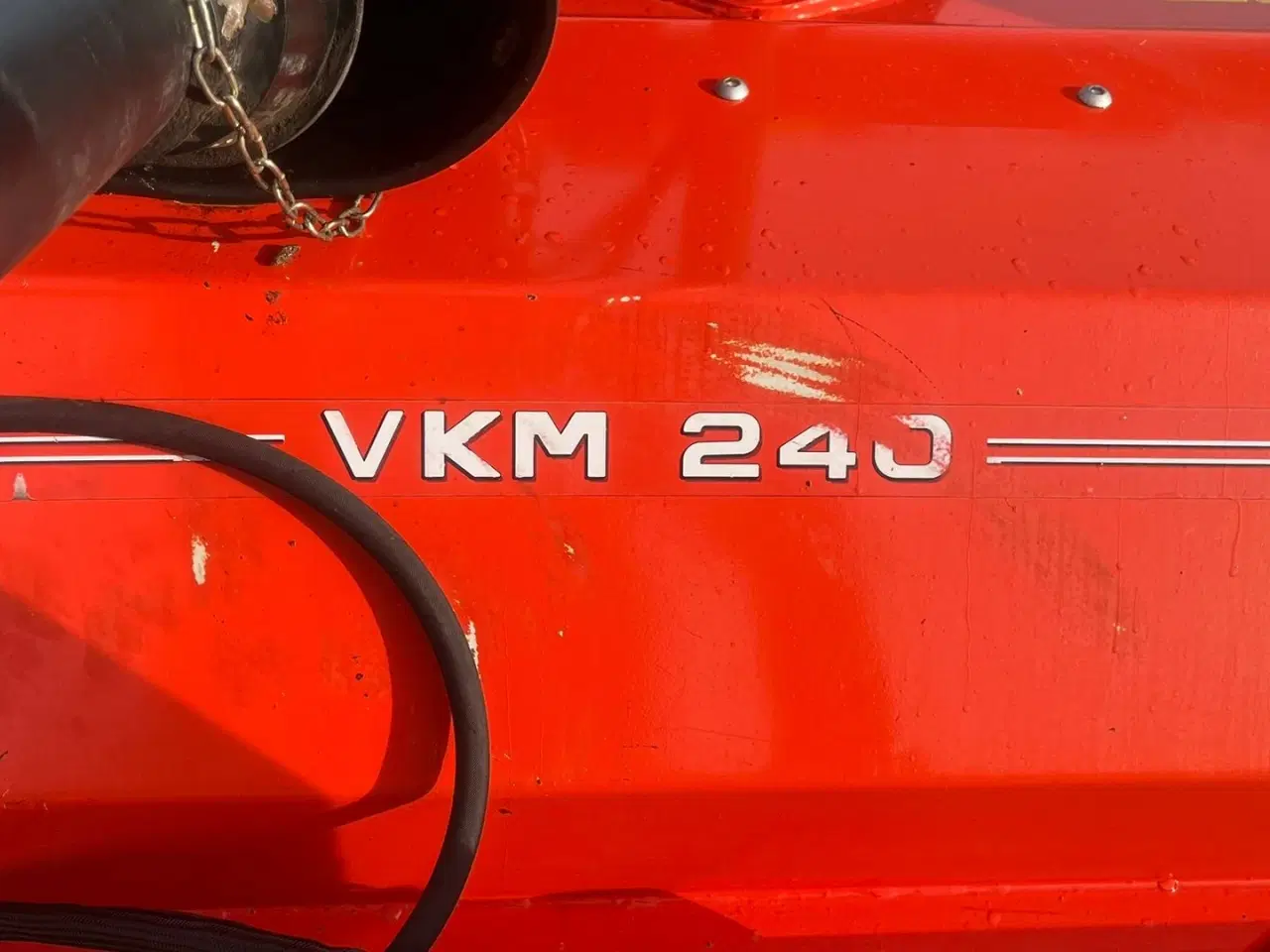 Billede 5 - Kuhn VKM 240 Meget velholdt og ikke meget brugt slagleklipper med hydraulisk side regulering og dybderegulerings hjul
