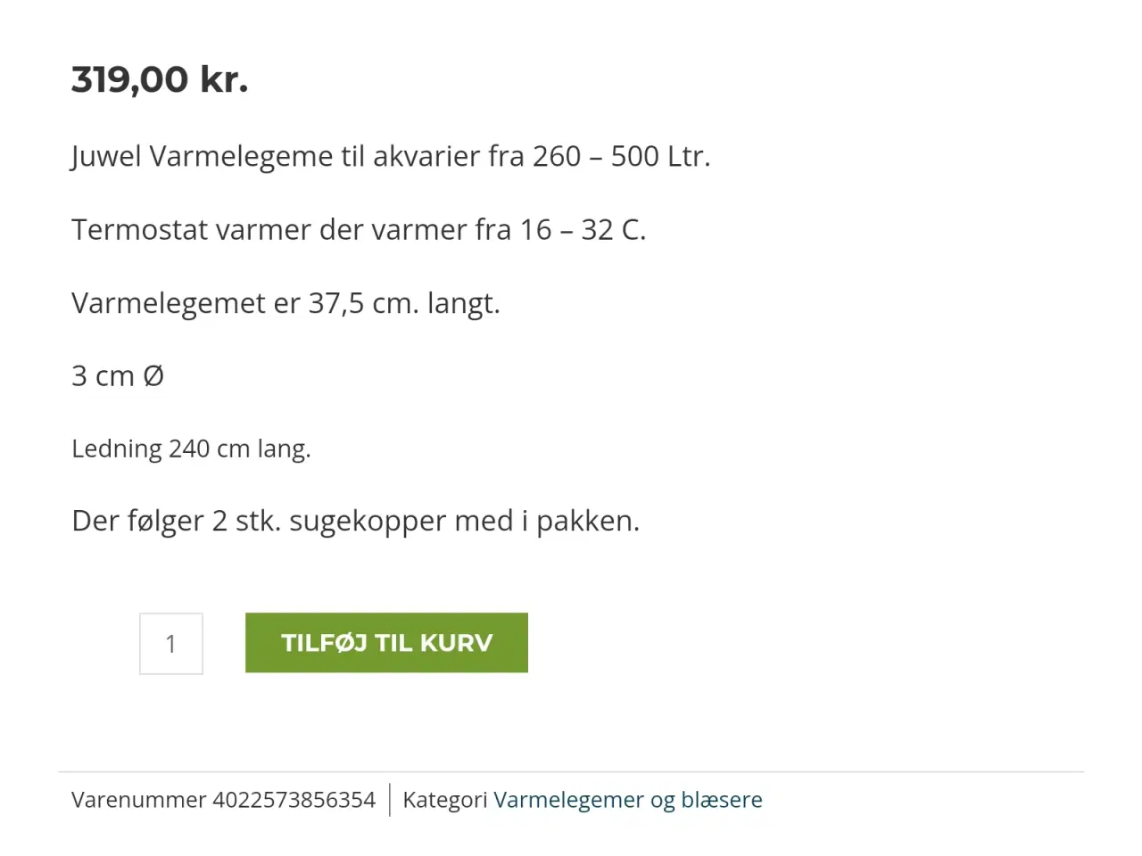 Billede 5 - Rio Juwel 350 L hvid +tilbehør