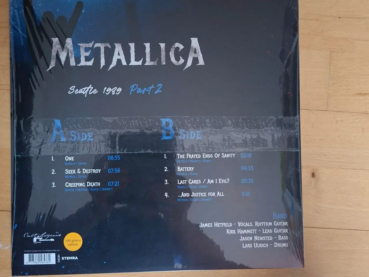 Billede 2 - Metallica - Seattle 1989 part 2