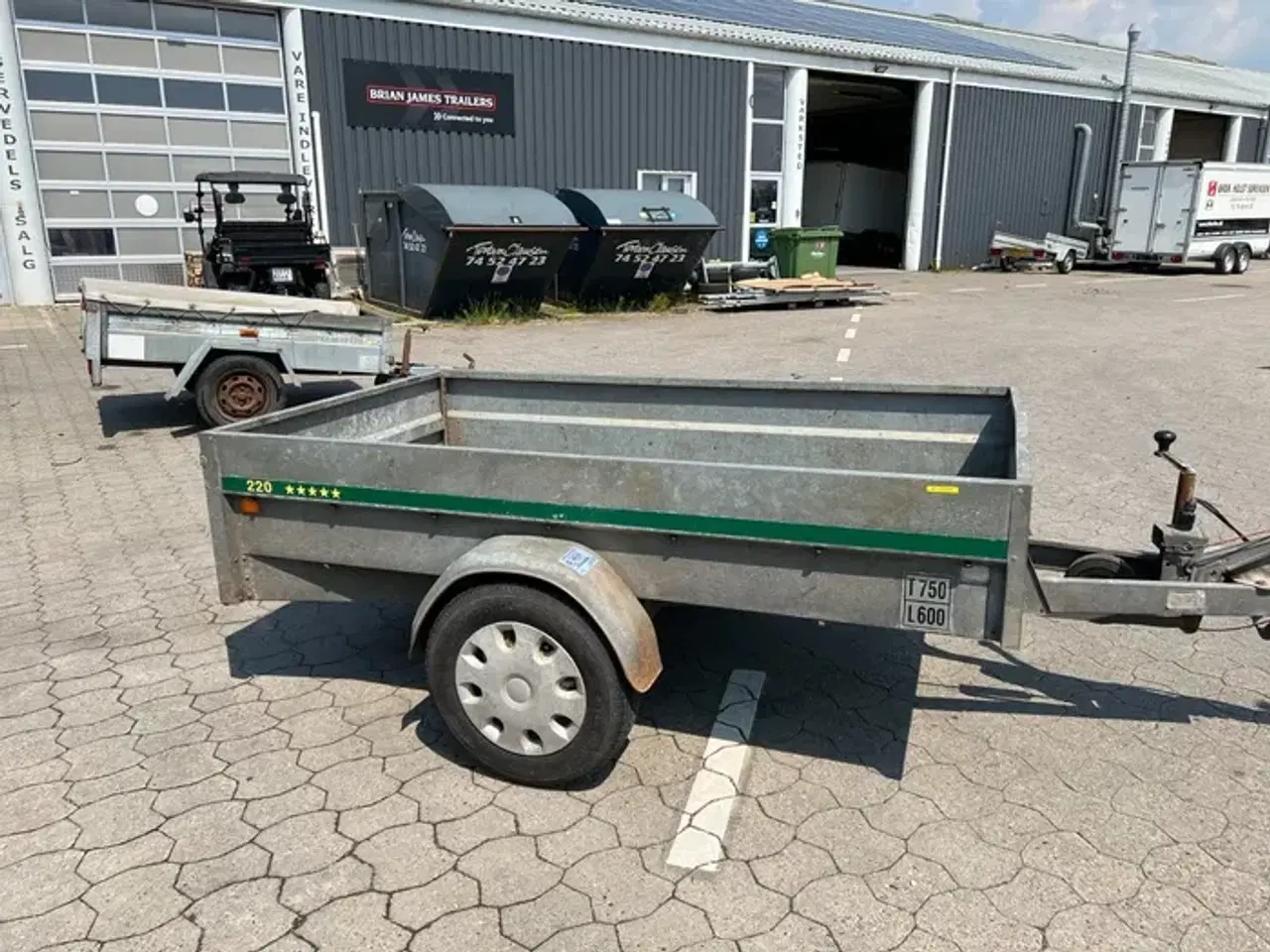 Billede 1 - god fin lille trailer med alt i tilbenhør