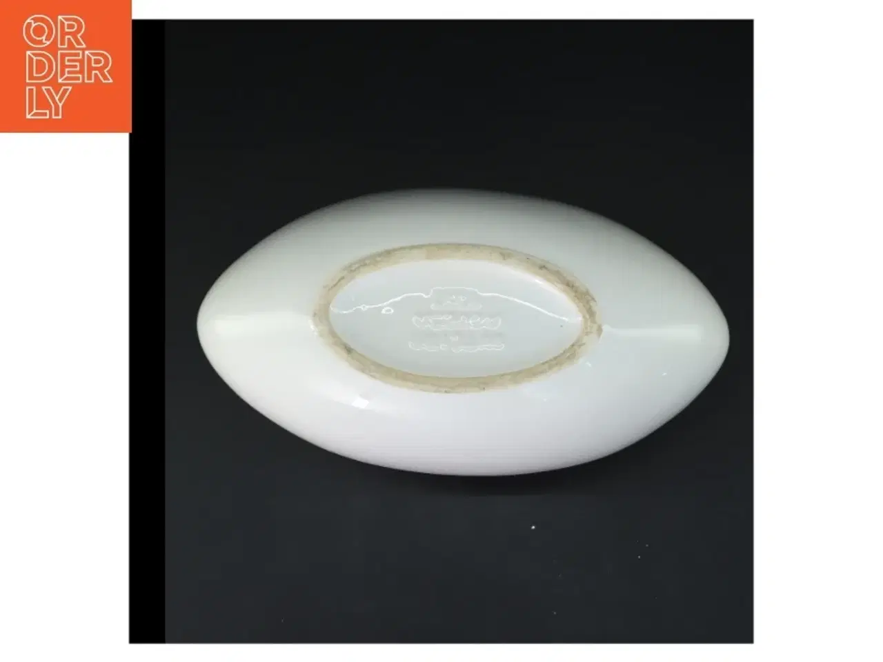 Billede 2 - Hvid porcelænvase (str. 26 cm)