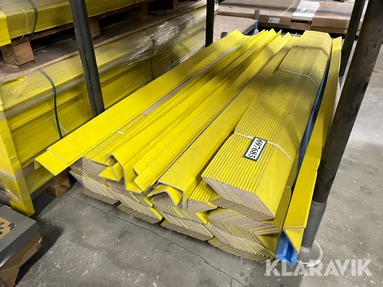 Billede 3 - Pap afskærmninger / hjørneprofiler 6 paller