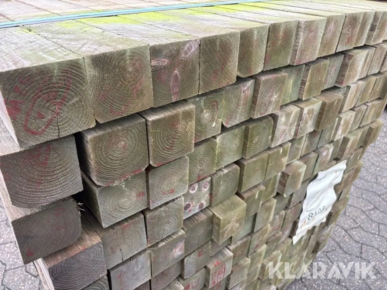 Billede 5 - Trykimprægnerede stolper 168 styk