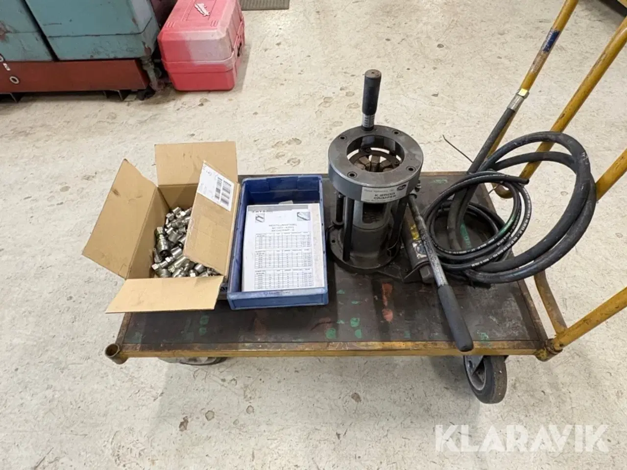 Billede 7 - Hydraulisk slangepresser Gates Hydraulics Ltd. K2503 Crimper