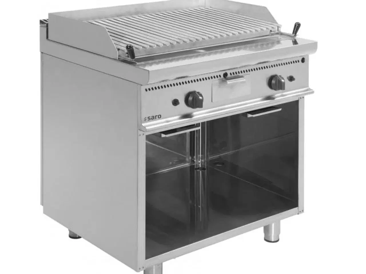 Billede 1 - Gas lavastensgrill – 800 x 700 x 850 mm