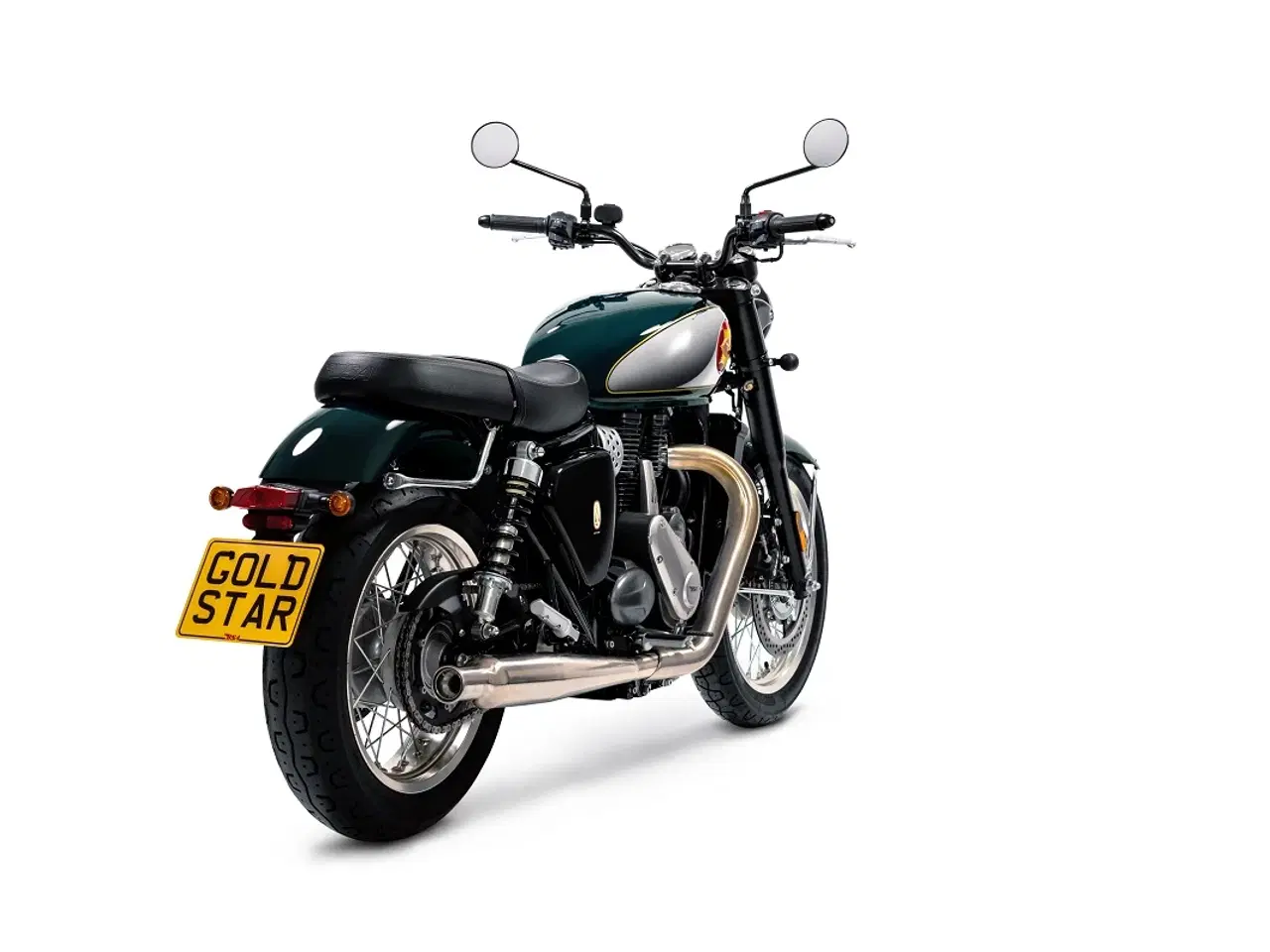 Billede 4 - BSA Goldstar 650  Highland green