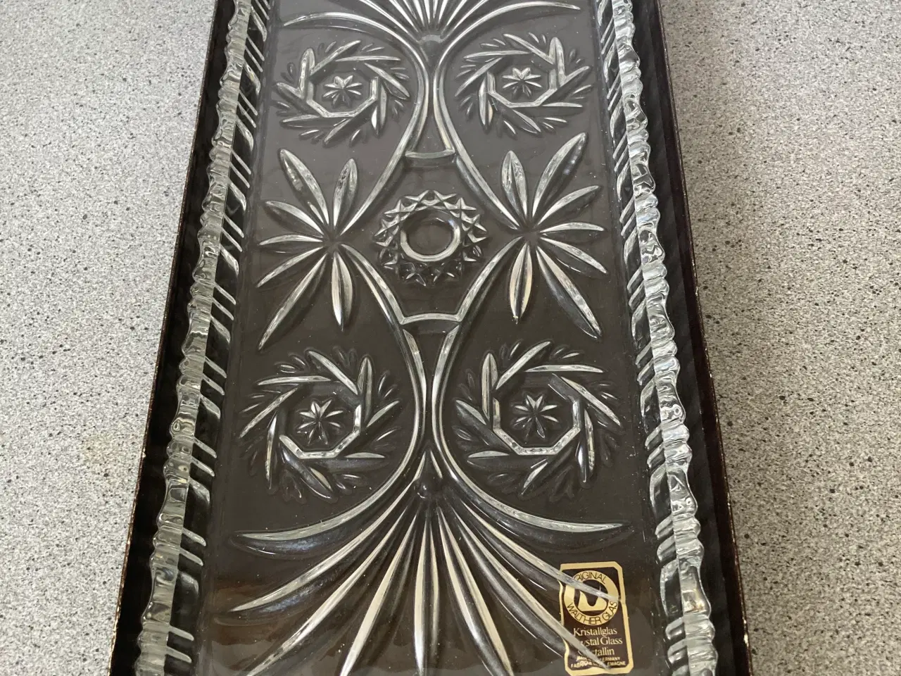 Billede 3 - Krystal Skål og fad 