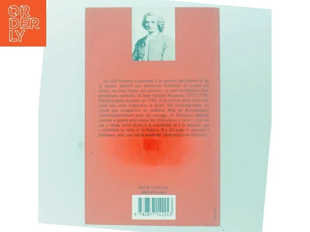 Billede 3 - Les rêveries du promeneur solitaire af Jean-Jacques Rousseau (Bog)