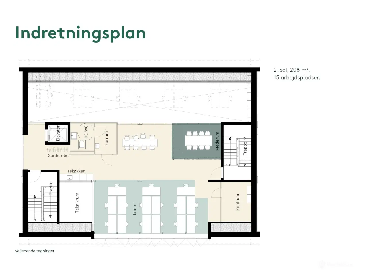 Billede 13 - Kontorlejemål på 539 m² med imponerende lysindfald og højt til loftet